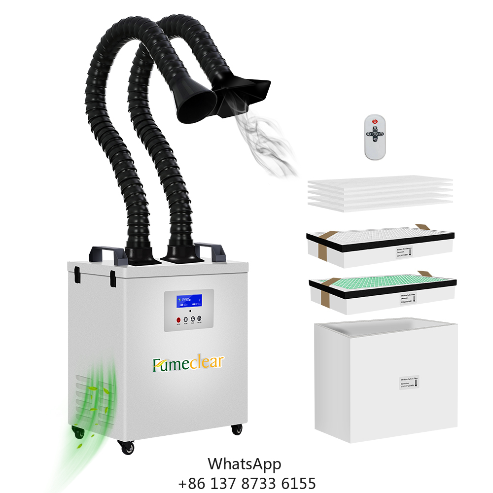 Fume Extractor Laser - Strong Suction Industrial Welding Fume And