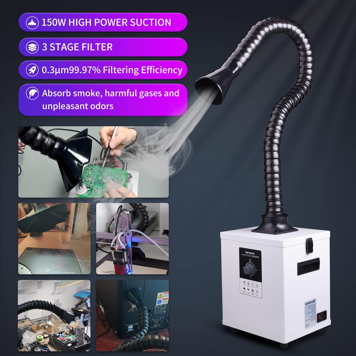 Fume Extractor Soldering Smoke - Fume Extractor Laser 评论和价格