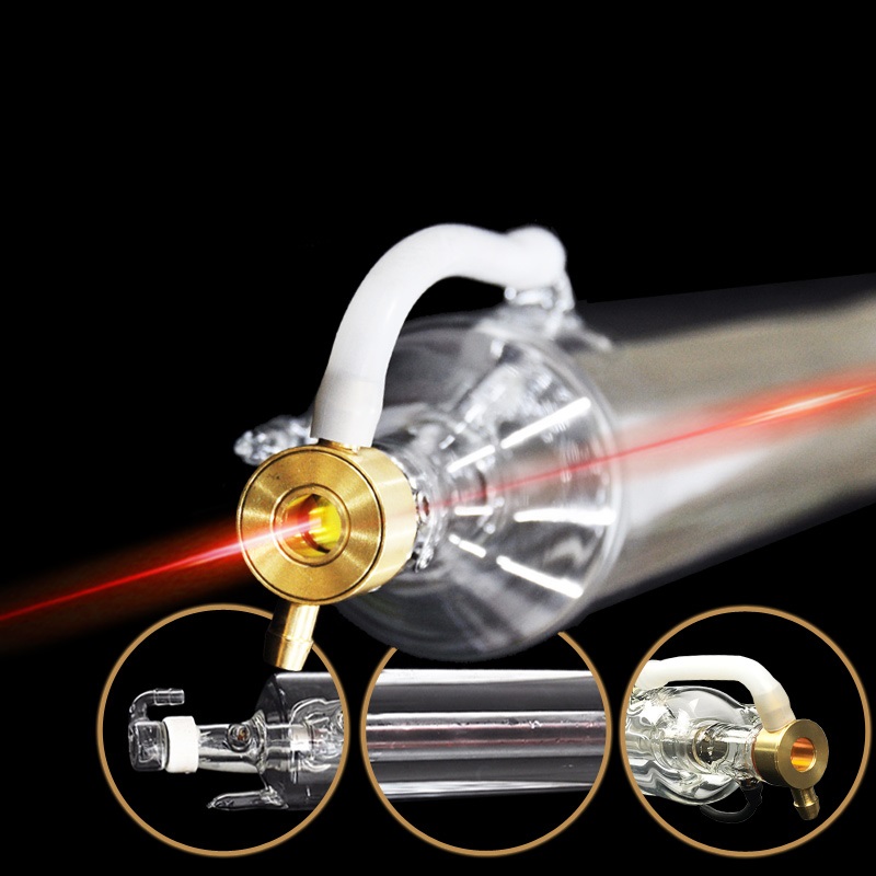 CO2 laser tube Metal Head 1000 - Co2 Laser Engraving Machine 评论和价格