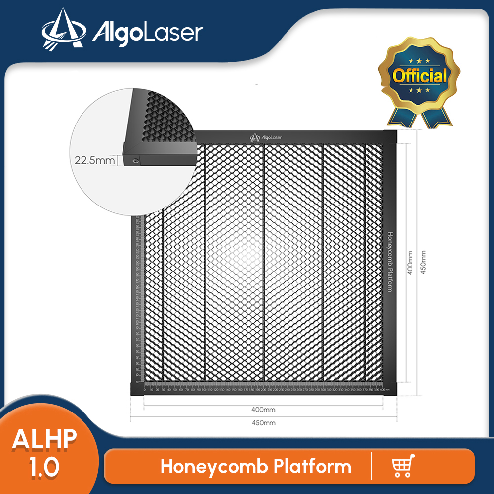 AlgoLaser 40x40cm Steel Honeyc - Co2 Laser Engraving Machine 评论和价格