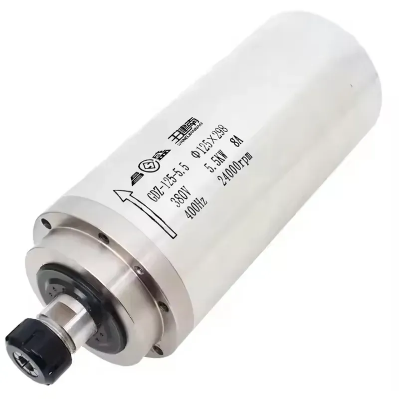 GDZ-125-5.5 12A 220V 24000rpm  - Cnc Spindle Motor 评论和价格