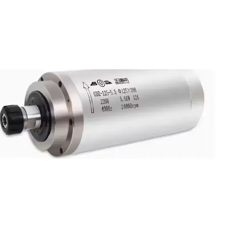 GDZ-125-5.5 12A 220V 24000rpm  - Cnc Spindle Motor 评论和价格