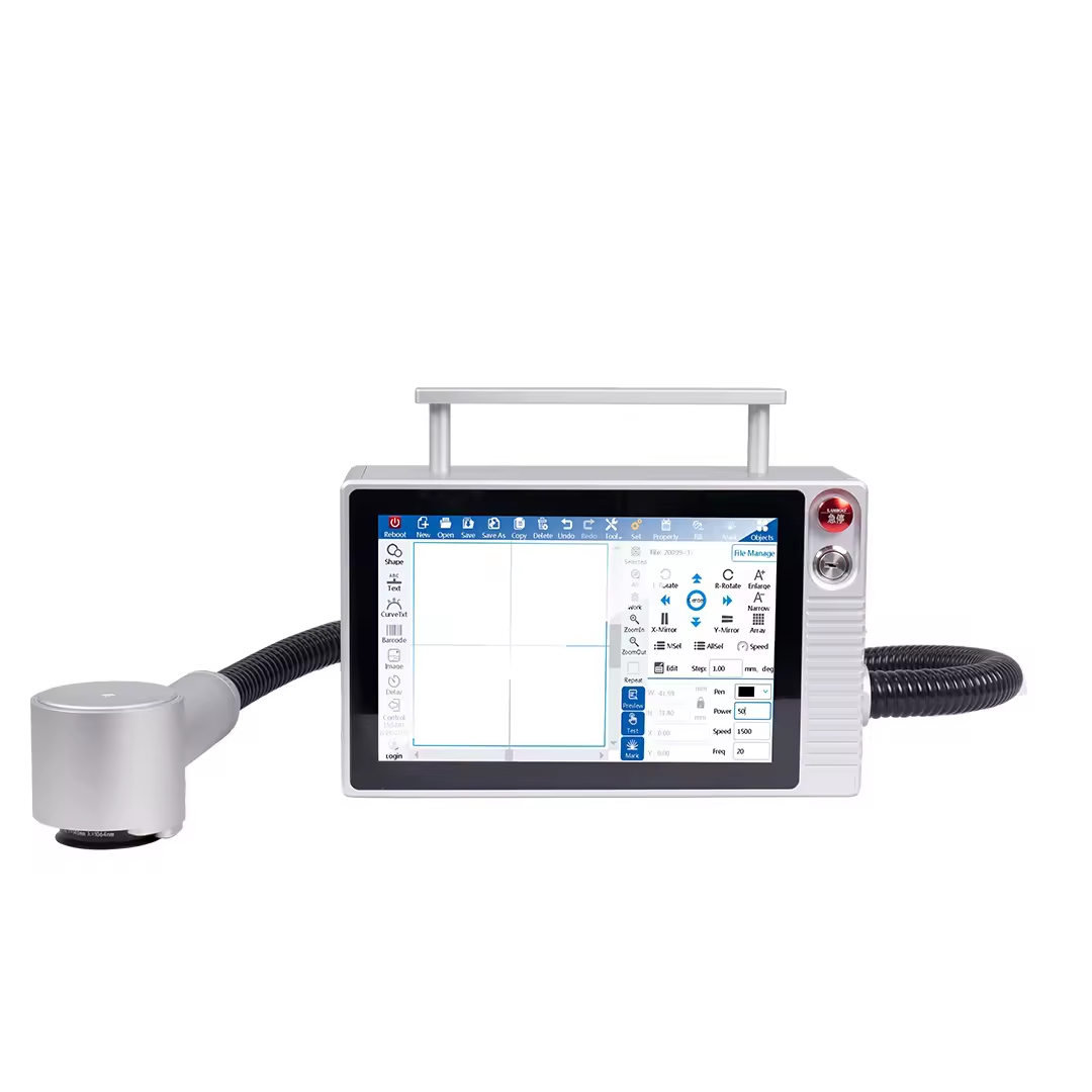 18W Air-cooled Data Matrix Fib - Laser Marking Machine 评论和价格